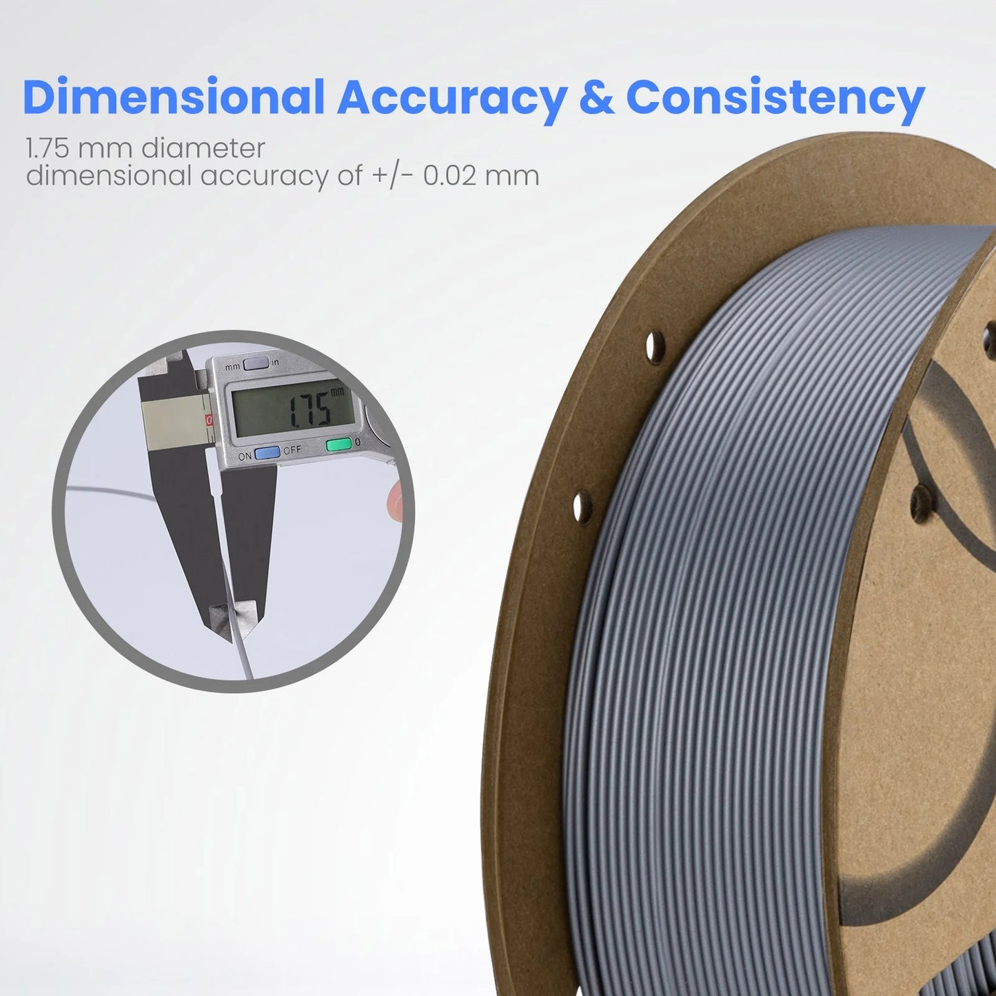 Elegoo PLA 3D Printer Filament 1.75mm 1KG