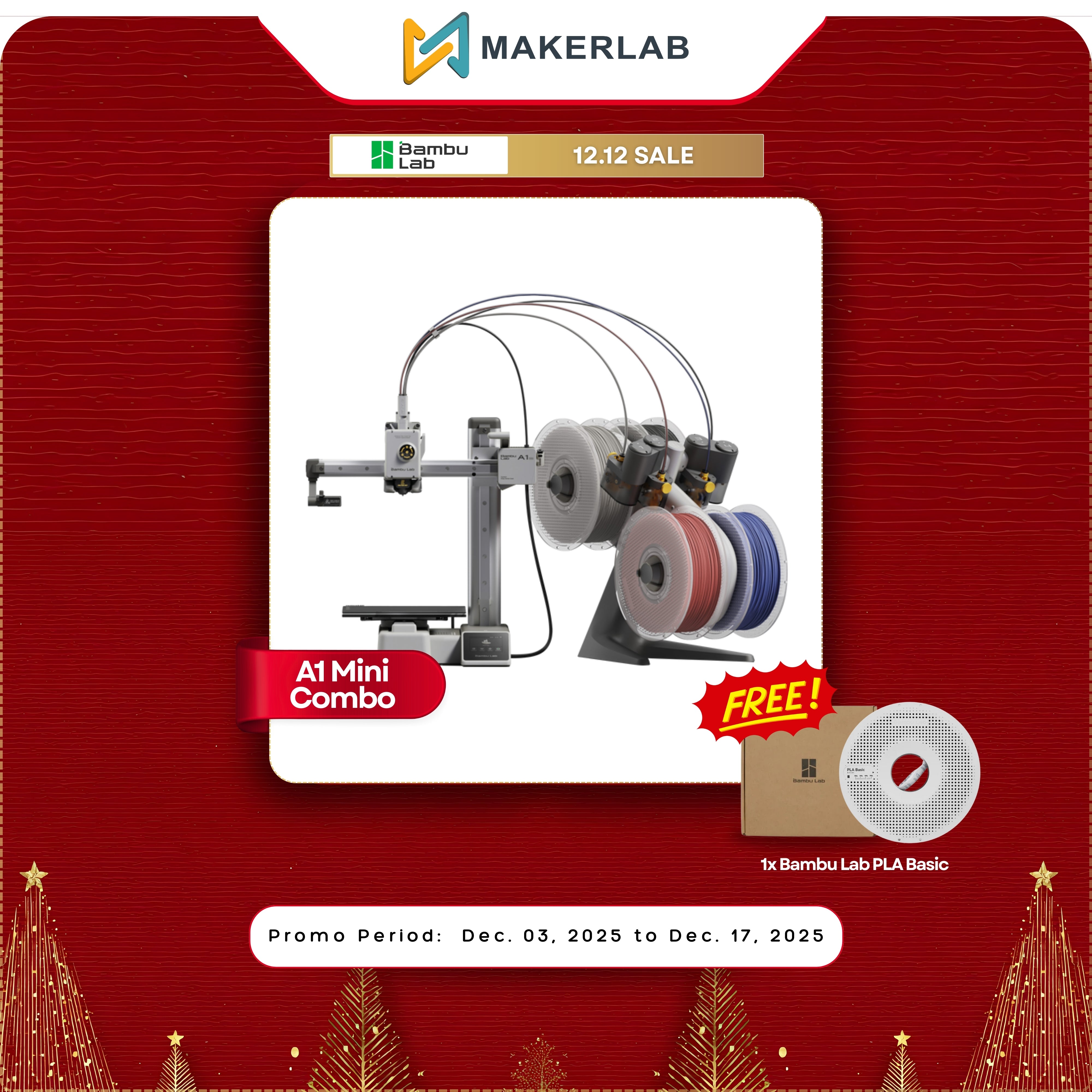 Bambu Lab A1 Mini Series – Makerlab Electronics