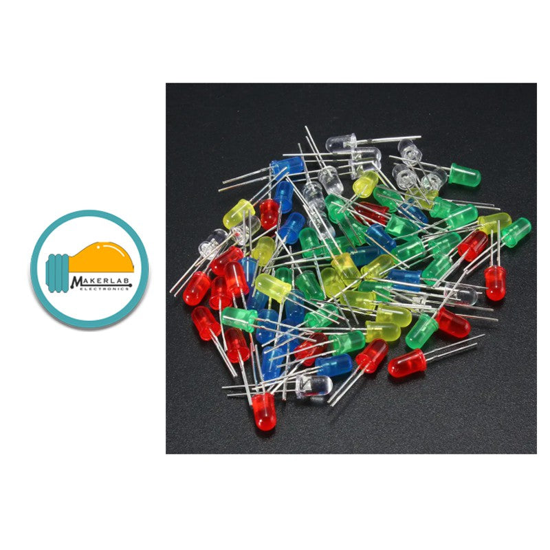 5mm LED Diode Assorted Color – Makerlab Electronics