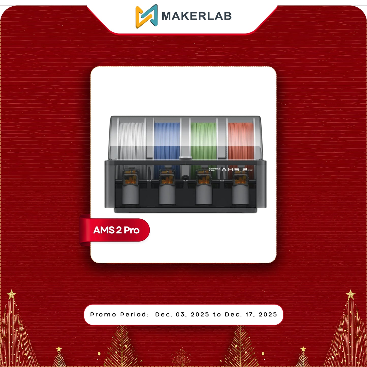 Bambu Lab AMS 2 Pro Automatic Material System