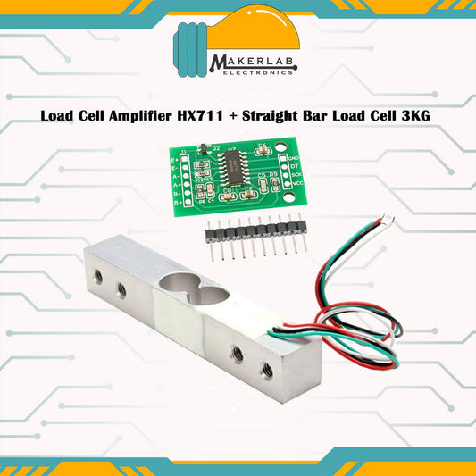 Straight Bar Load Cell Weight Sensor Load Cell Amplifier__ HX711 +20kg Load Cell