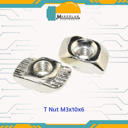 10Pcs T Nut M4x10x6