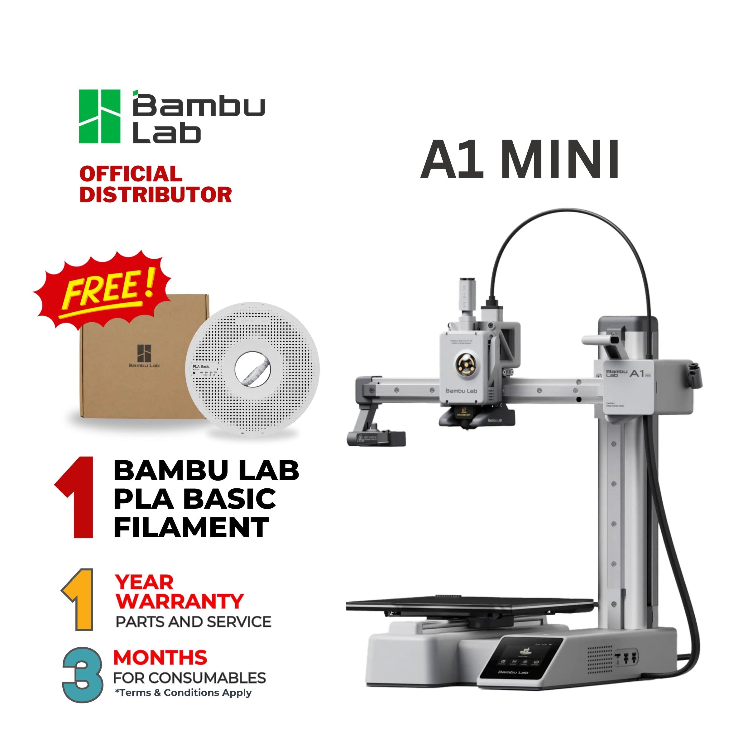Bambu Lab A1 Mini Series – Makerlab Electronics