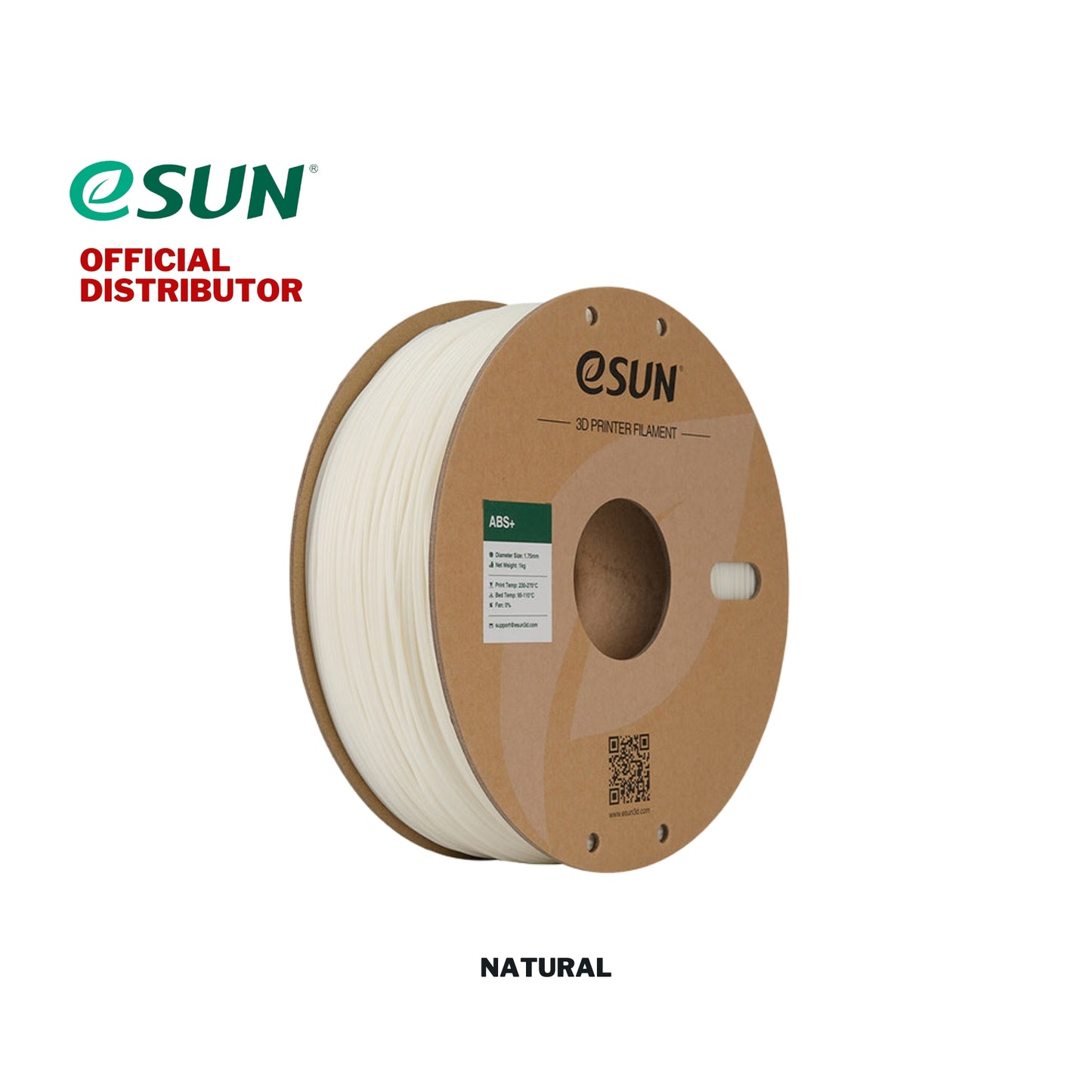 eSUN ABS+ 3D Printer Filament 1KG 1.75mm