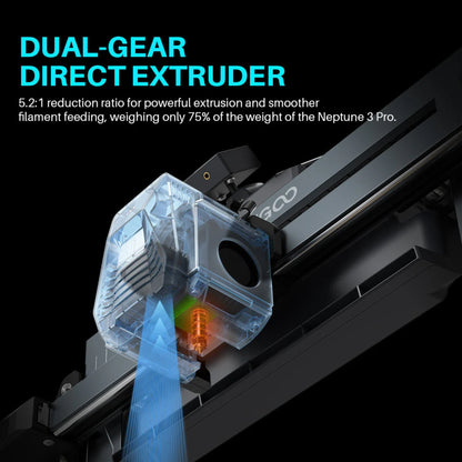 Elegoo Assembled Extruder Kit for Neptune 4