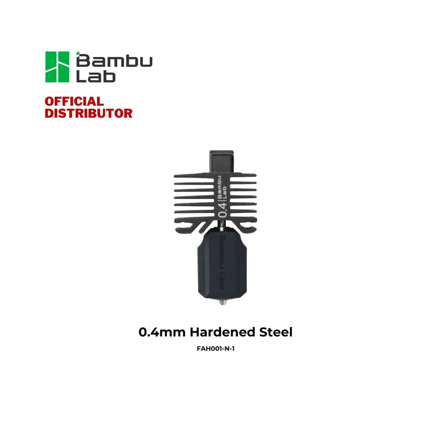 Bambu Lab Hotend Stainless and Hardened Steel for X1 / P1P