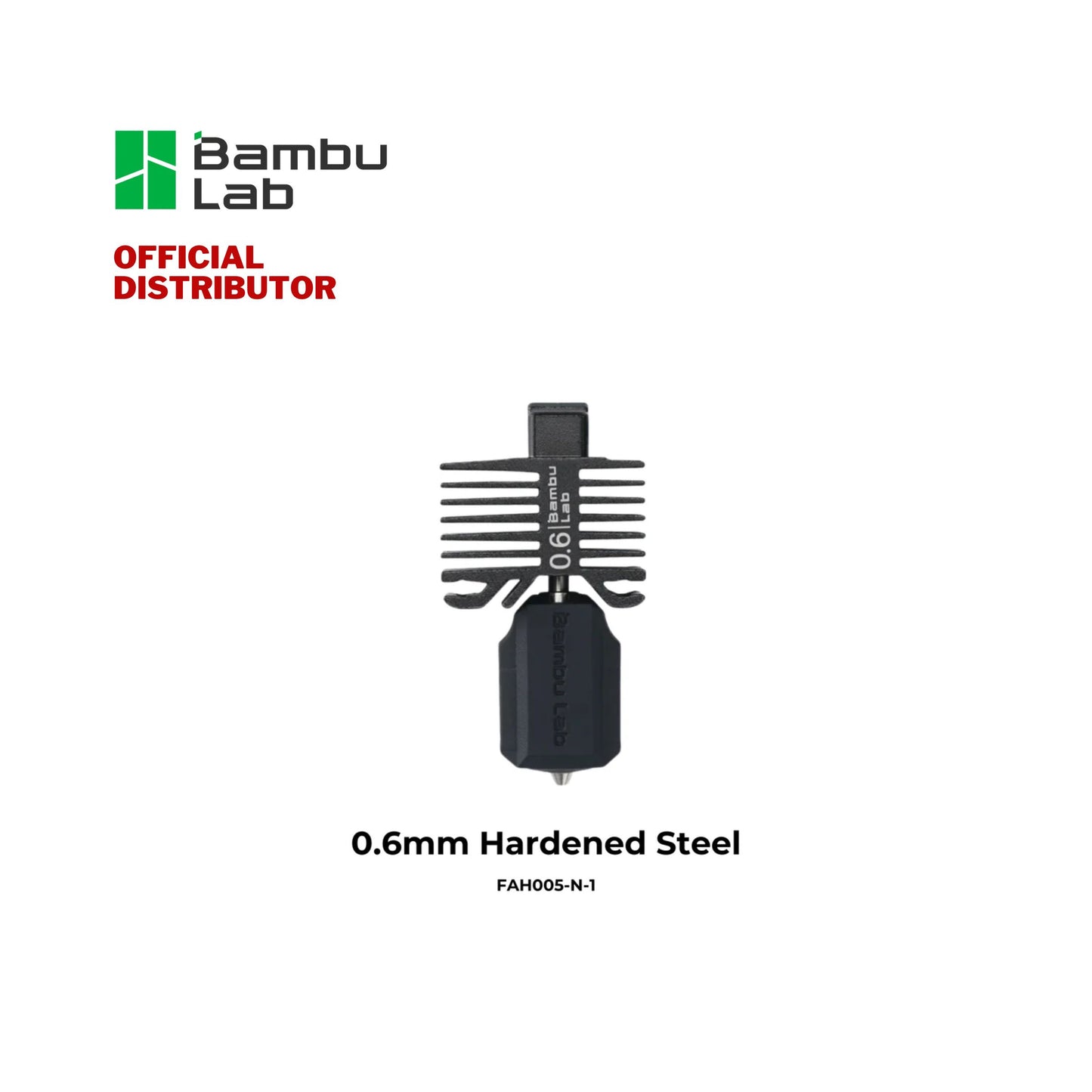 Bambu Lab Hotend Stainless and Hardened Steel for X1 / P1P