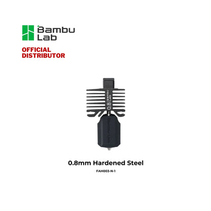 Bambu Lab Hotend Stainless and Hardened Steel for X1 / P1P