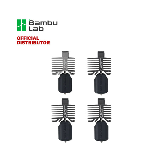 Bambu Lab Hotend Stainless and Hardened Steel for X1 / P1P