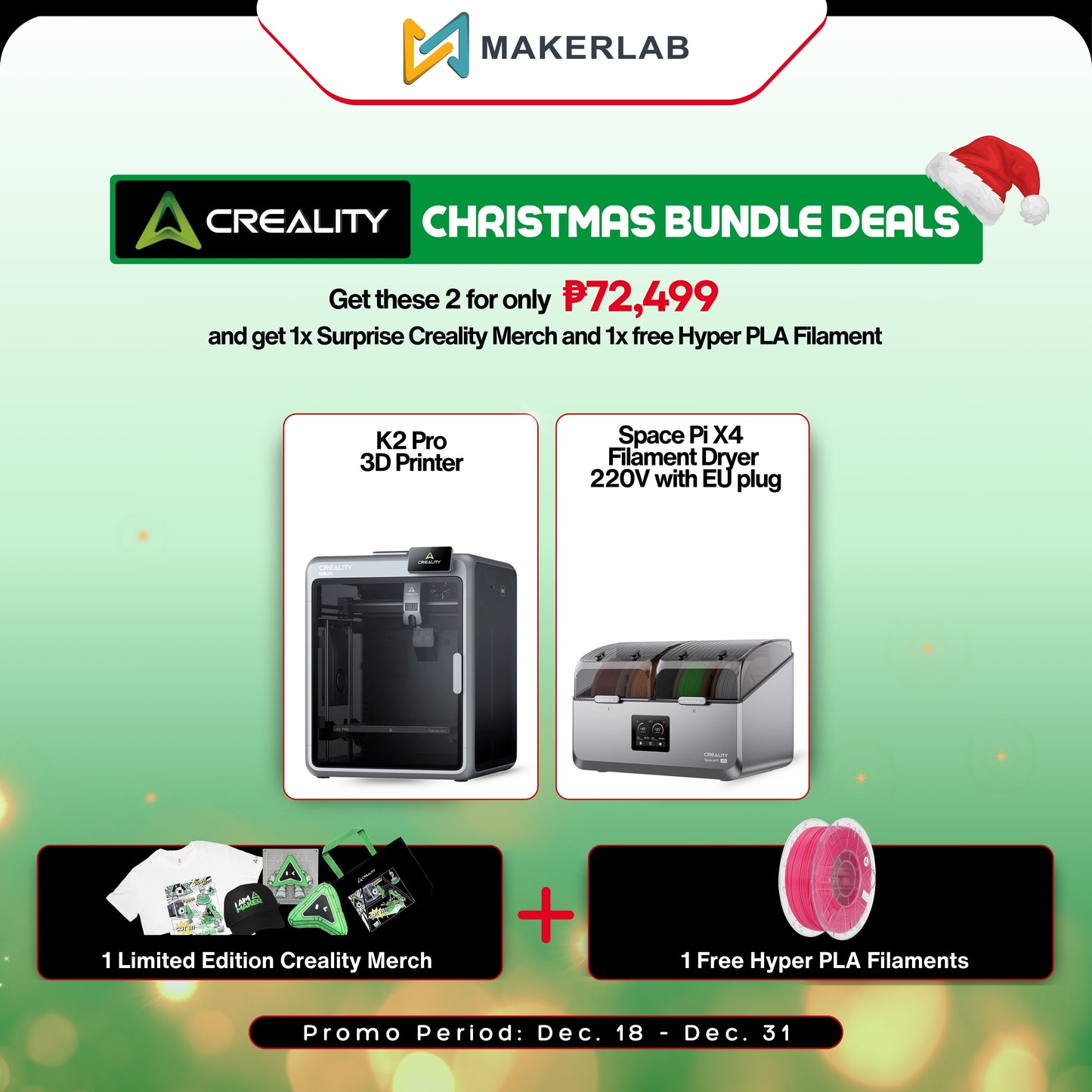 Creality K2 Pro with Space Pi X4