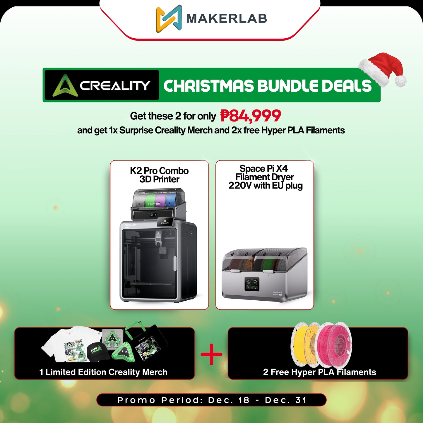 Creality K2 Pro Combo with Space Pi X4