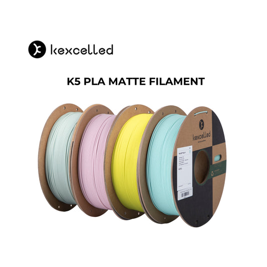 Kexcelled K5 PLA Matte 3D Printer Filament 1.75mm 1KG