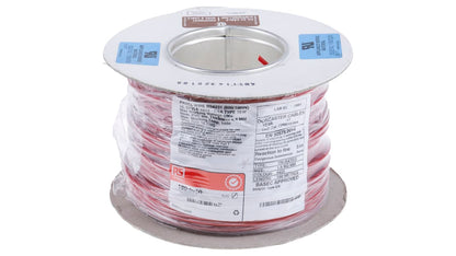 RS PRO Red 1.5 mm² Hook Up Wire, 30/0.25 mm, 1 Reel of 100m | 180-5950