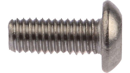 RS PRO Plain Button Stainless Steel Tamper Proof Security Screw, M5 x 12mm