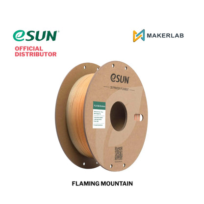 eSUN ePLA-Silk Rainbow 3D Printer Filament 1.75mm 1KG