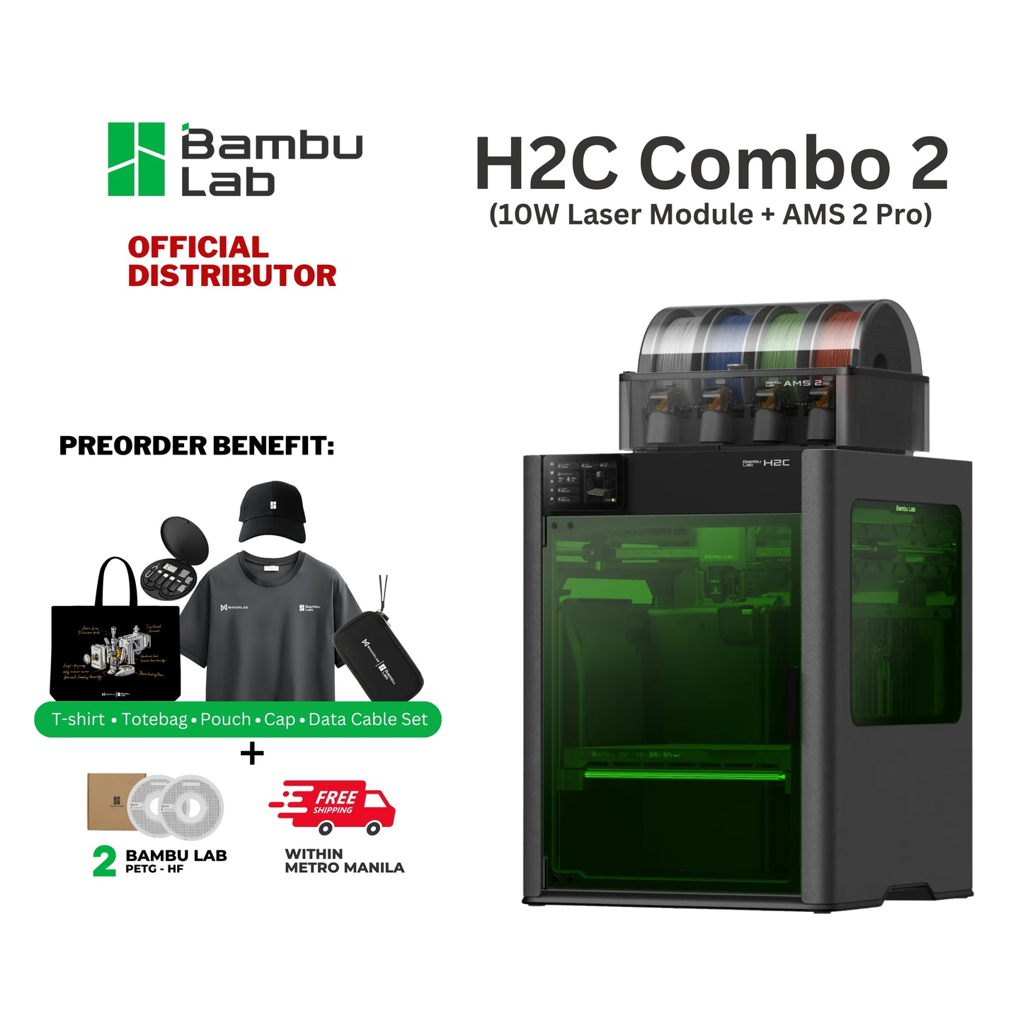 [PREORDER] Bambu Lab H2C Series