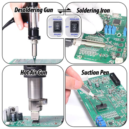 YIHUA 948 II Multi-Function Desoldering, Soldering, & Rework Station