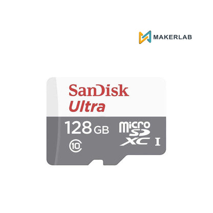 16GB l 32GB l 64GB l 128GB l 256GB | 400GB Micro SD Card for Raspberry Pi , Phone Memory Card Sandisk Ultra Class 10 Makerlab Electronics