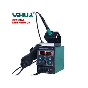 Yihua 8786D-I 2 in 1 Hot Air Rework and Soldering Iron Station