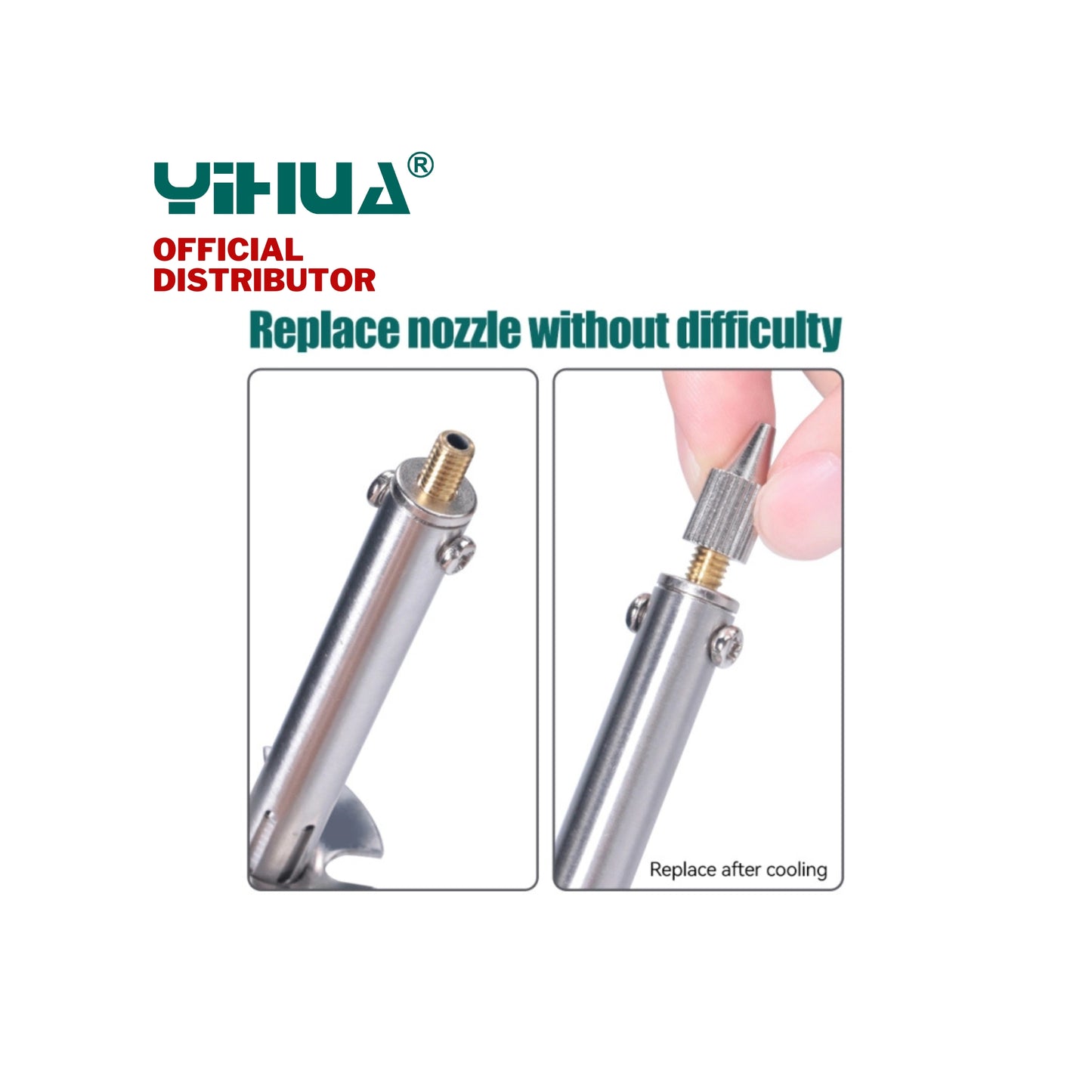 YIHUA 929D-V Electric Vacuum Desoldering Iron Solder Sucker Desoldering Pump Soldering Iron