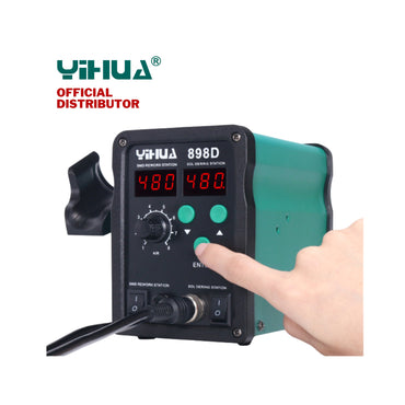 Yihua 898D 2 in 1 Hot Air Rework and Soldering Iron Station