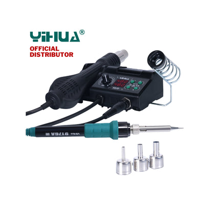 Yihua 882D 2 in 1 Hot Air Rework and Soldering Iron Station