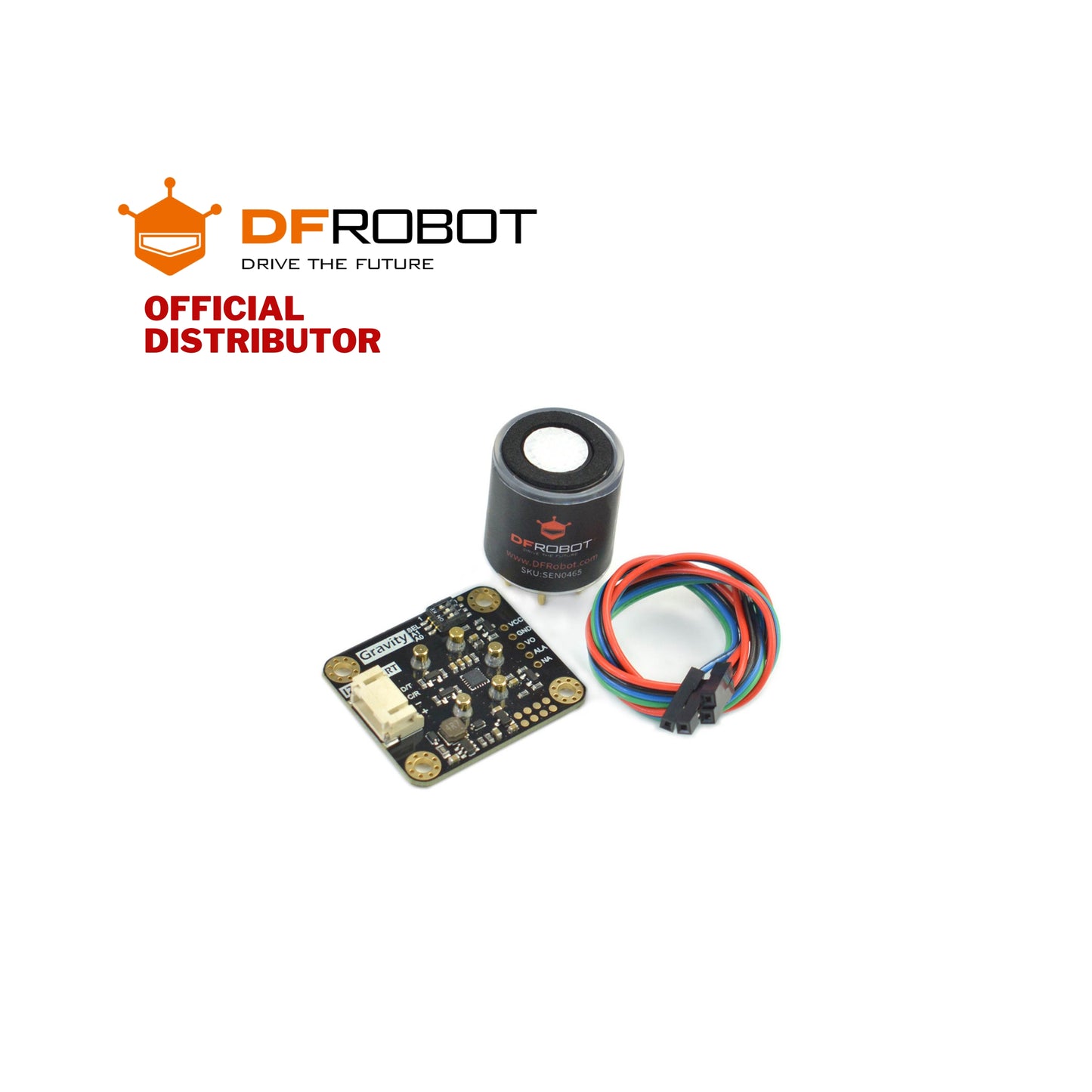 Gravity: O2 H2S NH3 NO2 O3 H2 HCL HF PH3 Sensor (Calibrated) - I2C & UART