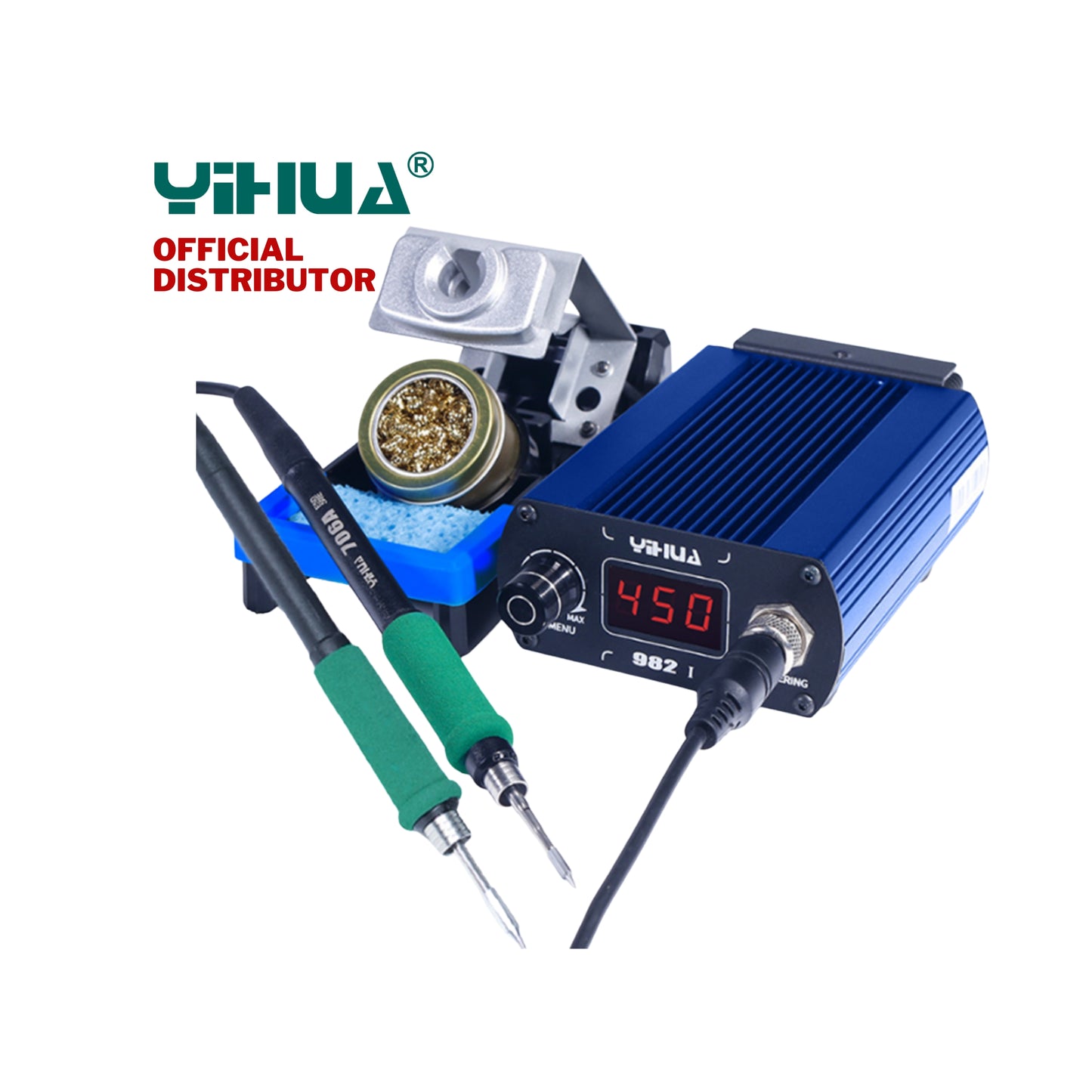 Yihua 982-I C210 C245 Solder Iron Handle Electronic Welding Rework Soldering Station Rapidly Heating Soldering Iron Station
