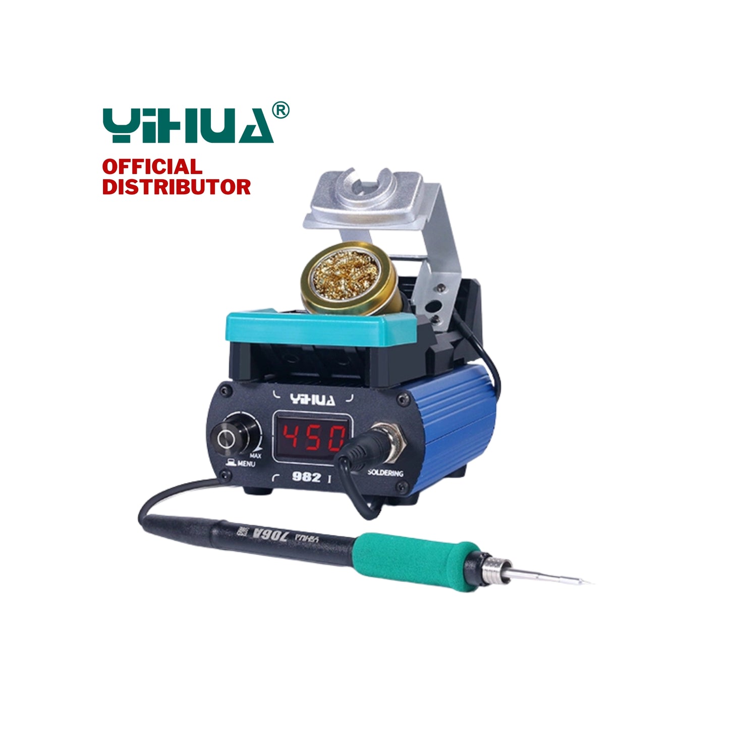 Yihua 982-I C210 C245 Solder Iron Handle Electronic Welding Rework Soldering Station Rapidly Heating Soldering Iron Station