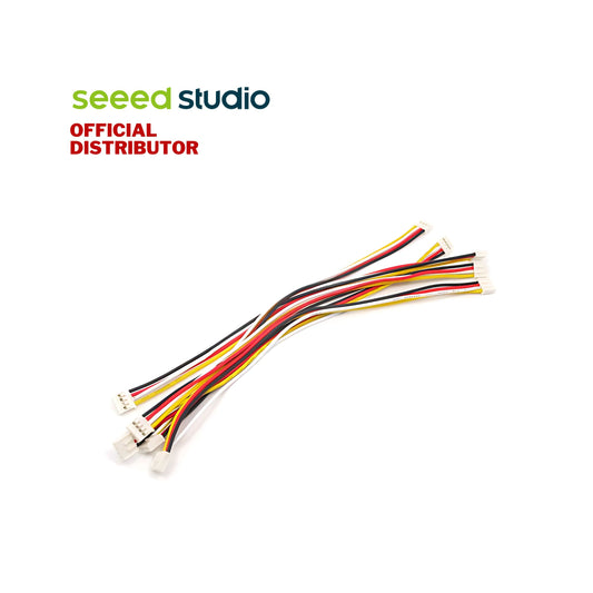 Grove - Universal 4 Pin 20cm Unbuckled Cable (5 pcs Pack)