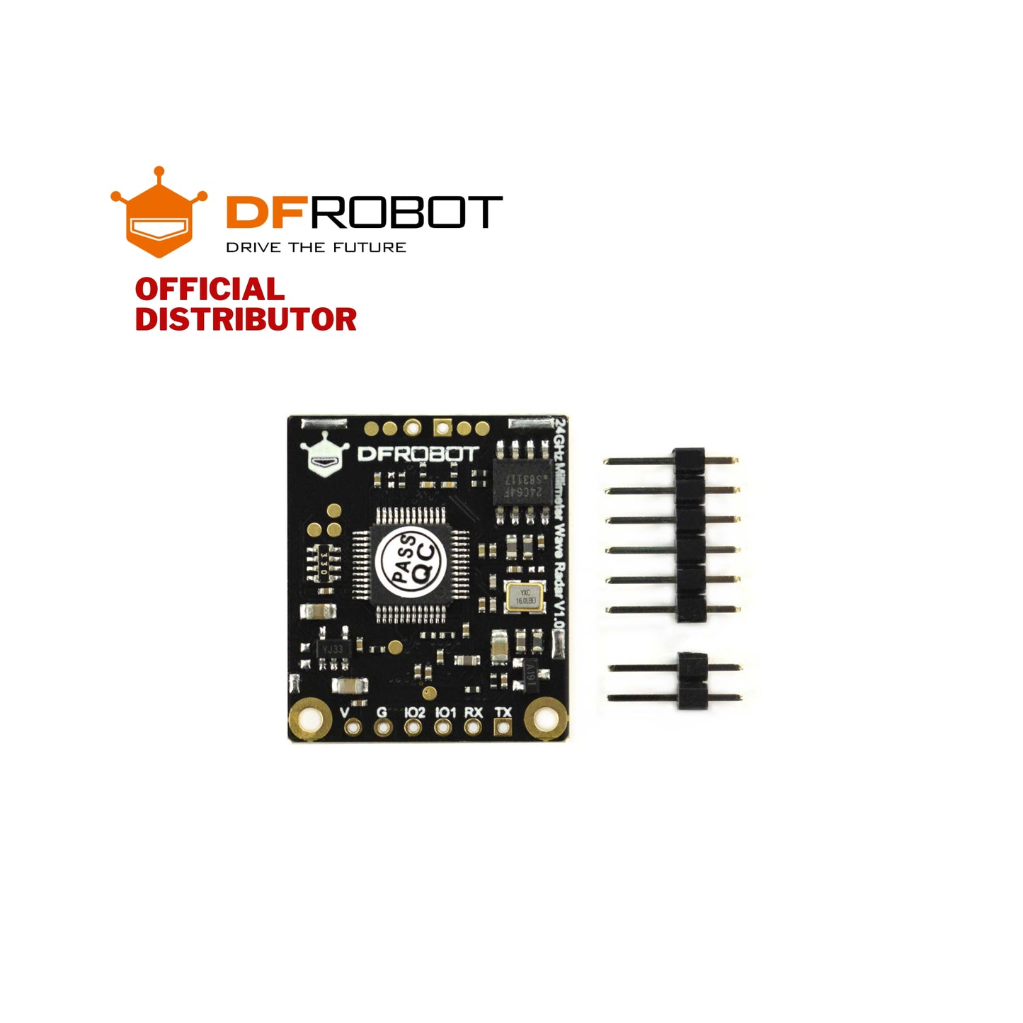 DFRobot mmWave Radar - 24GHz Human Presence Detection Sensor (9 Meters) | SEN0395