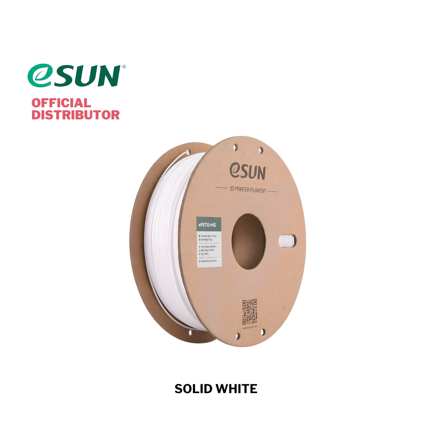 eSUN PETG+HS 3D Printer Filament 1.75mm 1KG