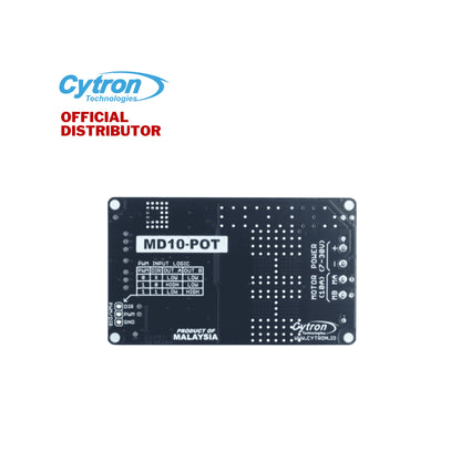 Cytron 10 Amp 7V-30V Potentiometer & Switch Control DC Motor Driver