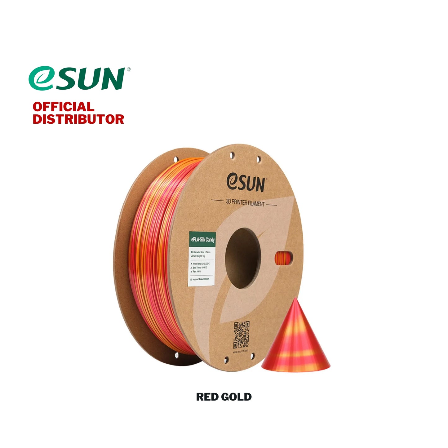 eSUN ePLA-Silk Candy 3D Printer Filament 1.75mm 1KG