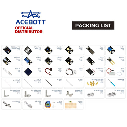 ACEBOTT ESP32 Smart Farm Kit