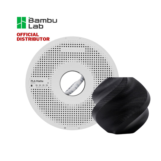 Bambu Lab PLA Matte Charcoal 3D Printer Filament