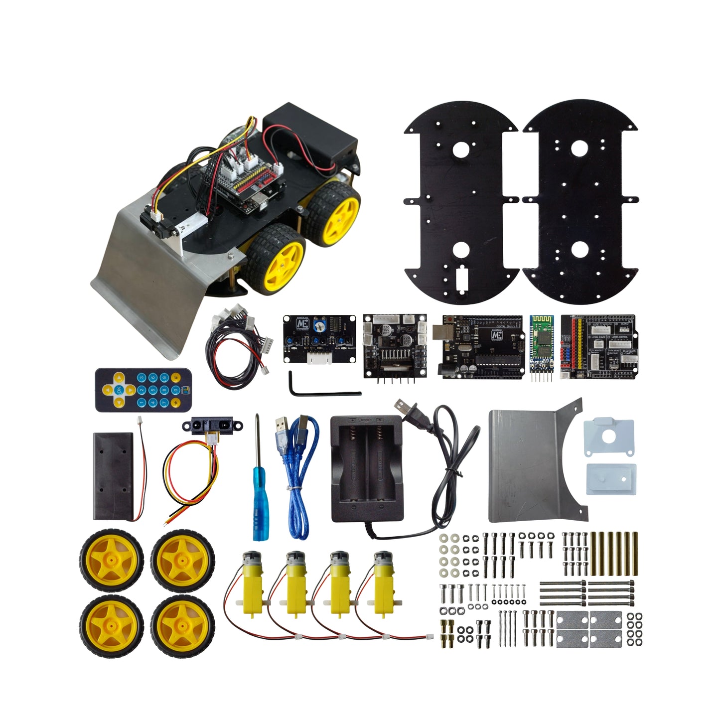 Makerlab FlexiBot Robot Car Kit