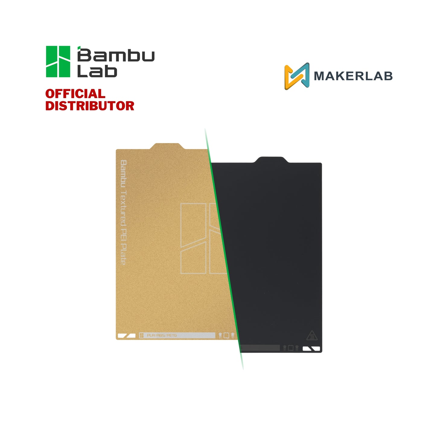 Bambu Lab Dual-Texture PEI Plate FAP011 FAP012