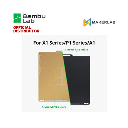 Bambu Lab Dual-Texture PEI Plate FAP011 FAP012