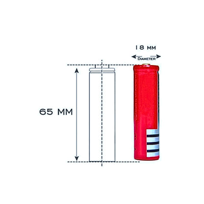 UltraFire 18650 Lithium-Ion Rechargeable Battery (2 PCS)