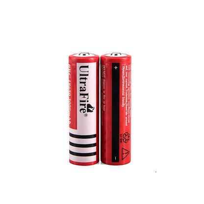 UltraFire 18650 Lithium-Ion Rechargeable Battery (2 PCS)