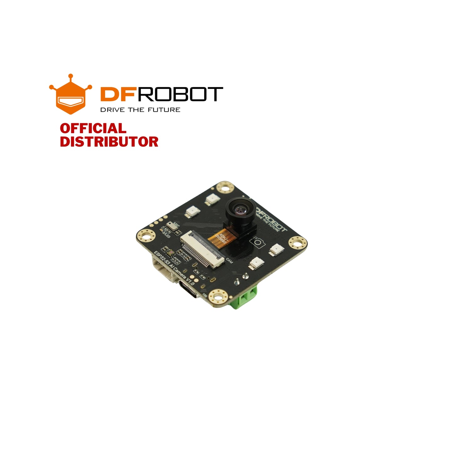 DFRobot ESP32-S3 AI Camera Module (Edge Image Recognition, Night Vision, ChatGPT Voice Interaction) | DFR1154