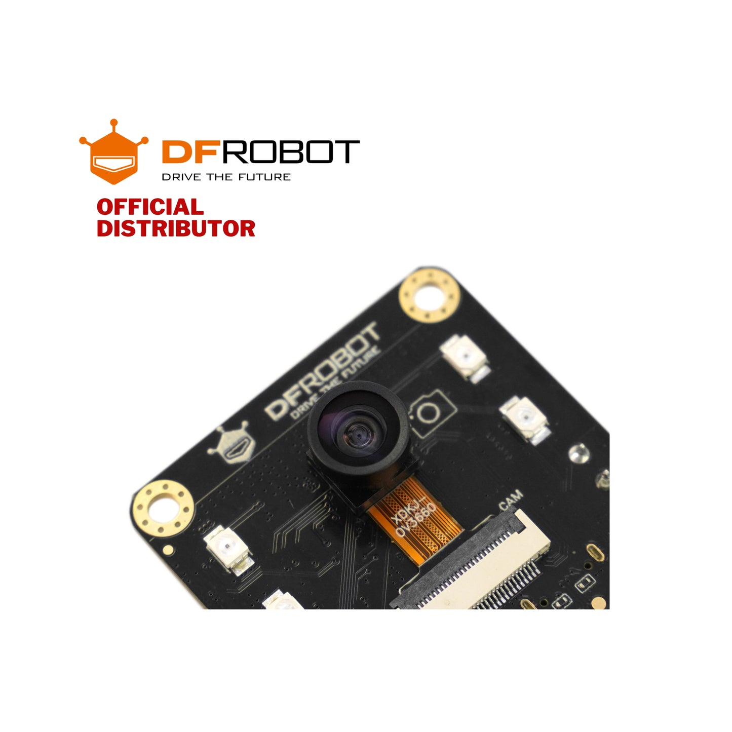 DFRobot ESP32-S3 AI Camera Module (Edge Image Recognition, Night Vision, ChatGPT Voice Interaction) | DFR1154