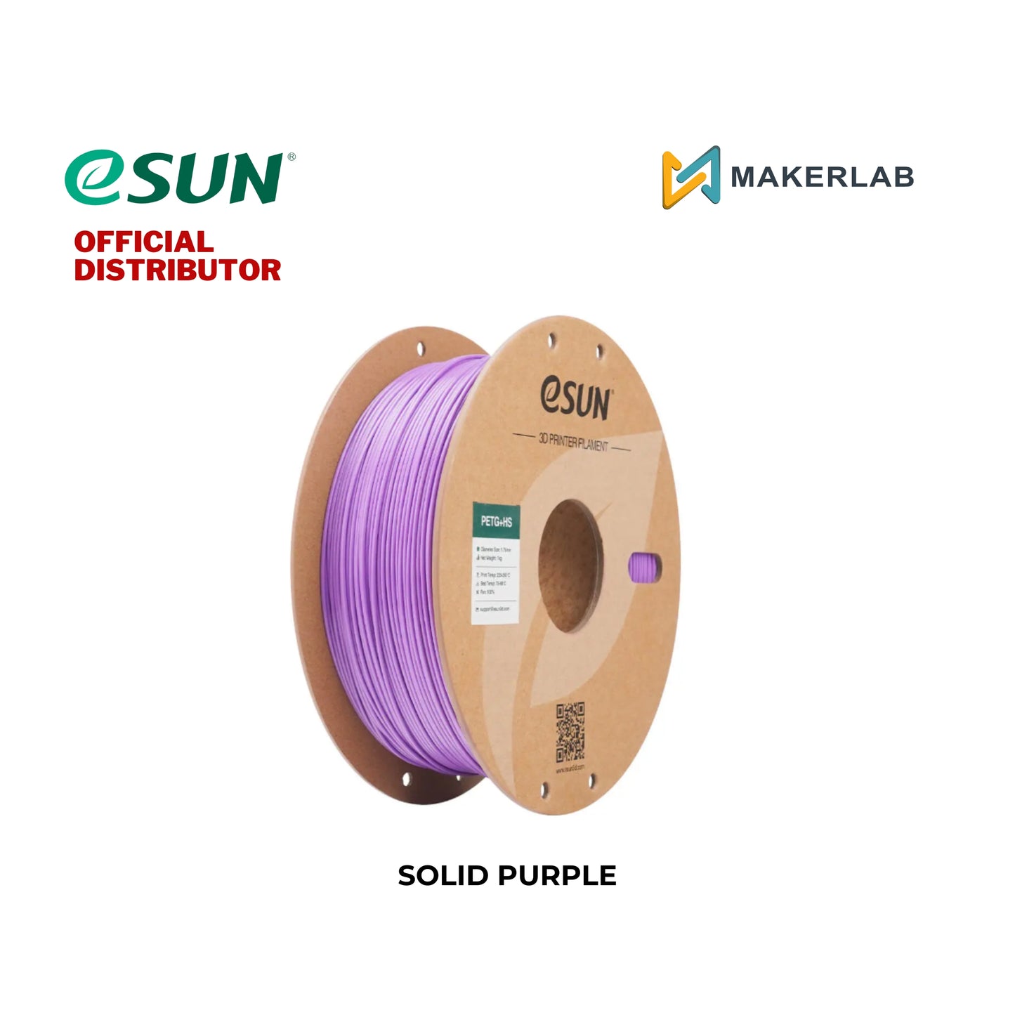 eSUN PETG+HS 3D Printer Filament 1.75mm 1KG