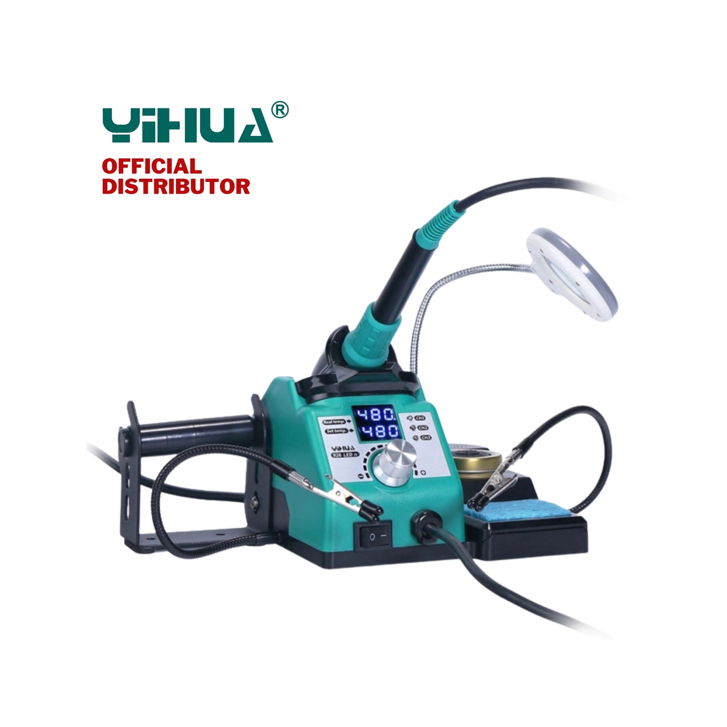 Yihua 926LED-IV 60W Heater Electronic Soldering Iron Desoldering Repair Soldering Station