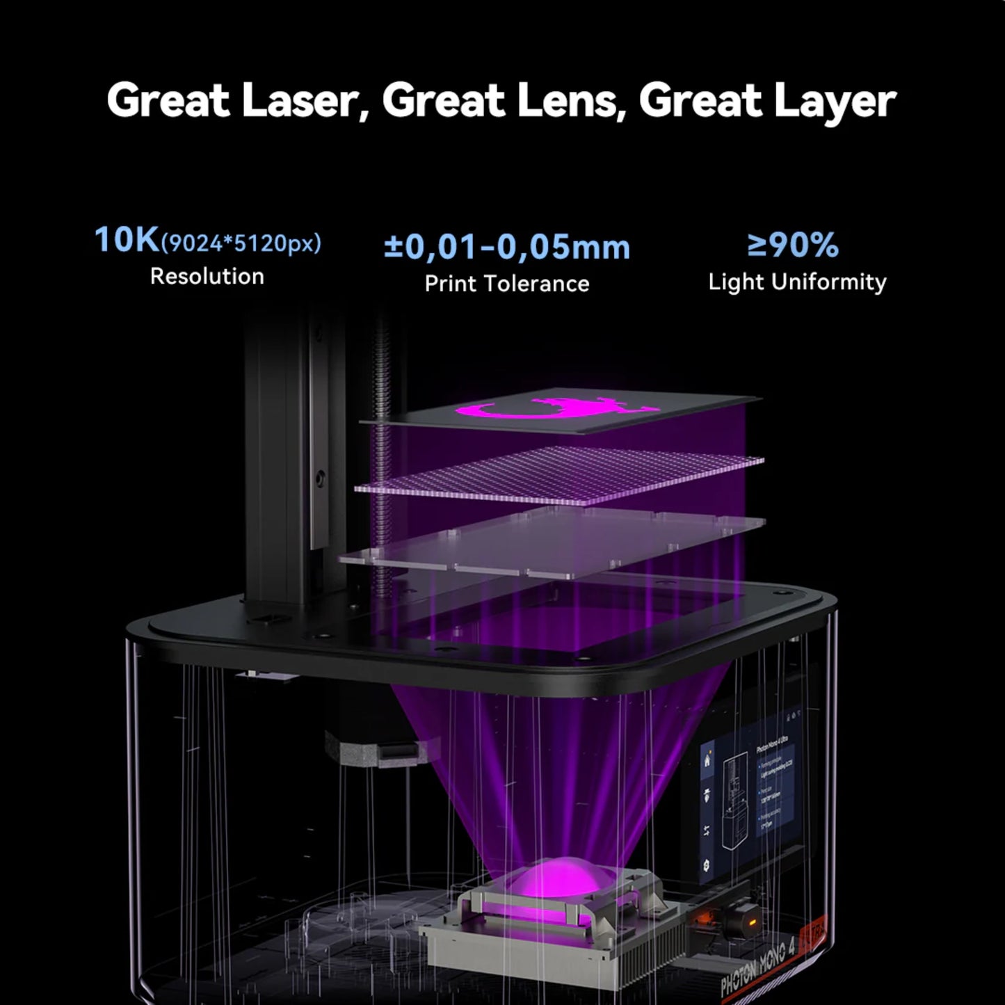 Anycubic Photon Mono 4 Ultra 3D Printer EU