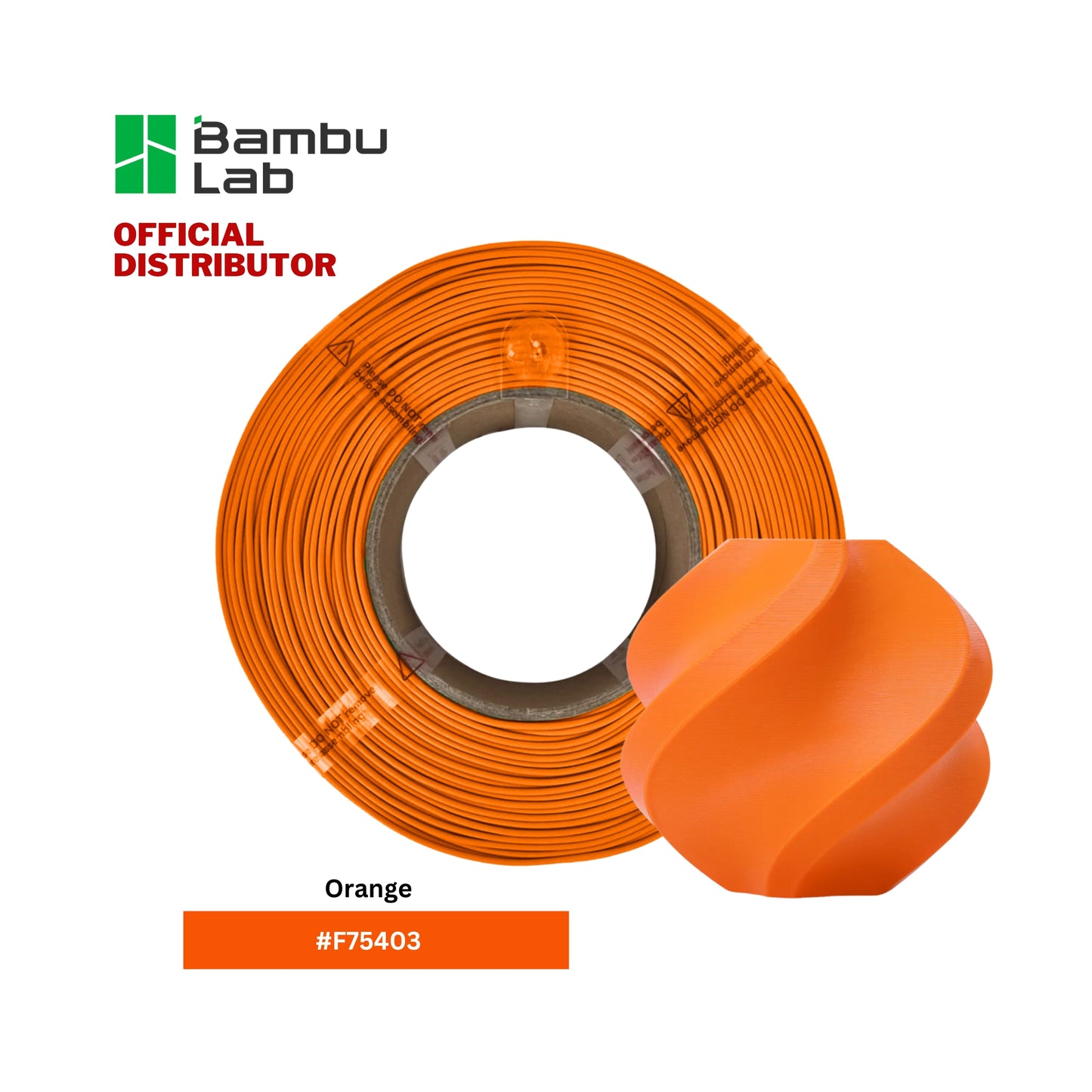 Bambu Lab PETG HF Refill 3D Printer Filament 1.75mm 1KG