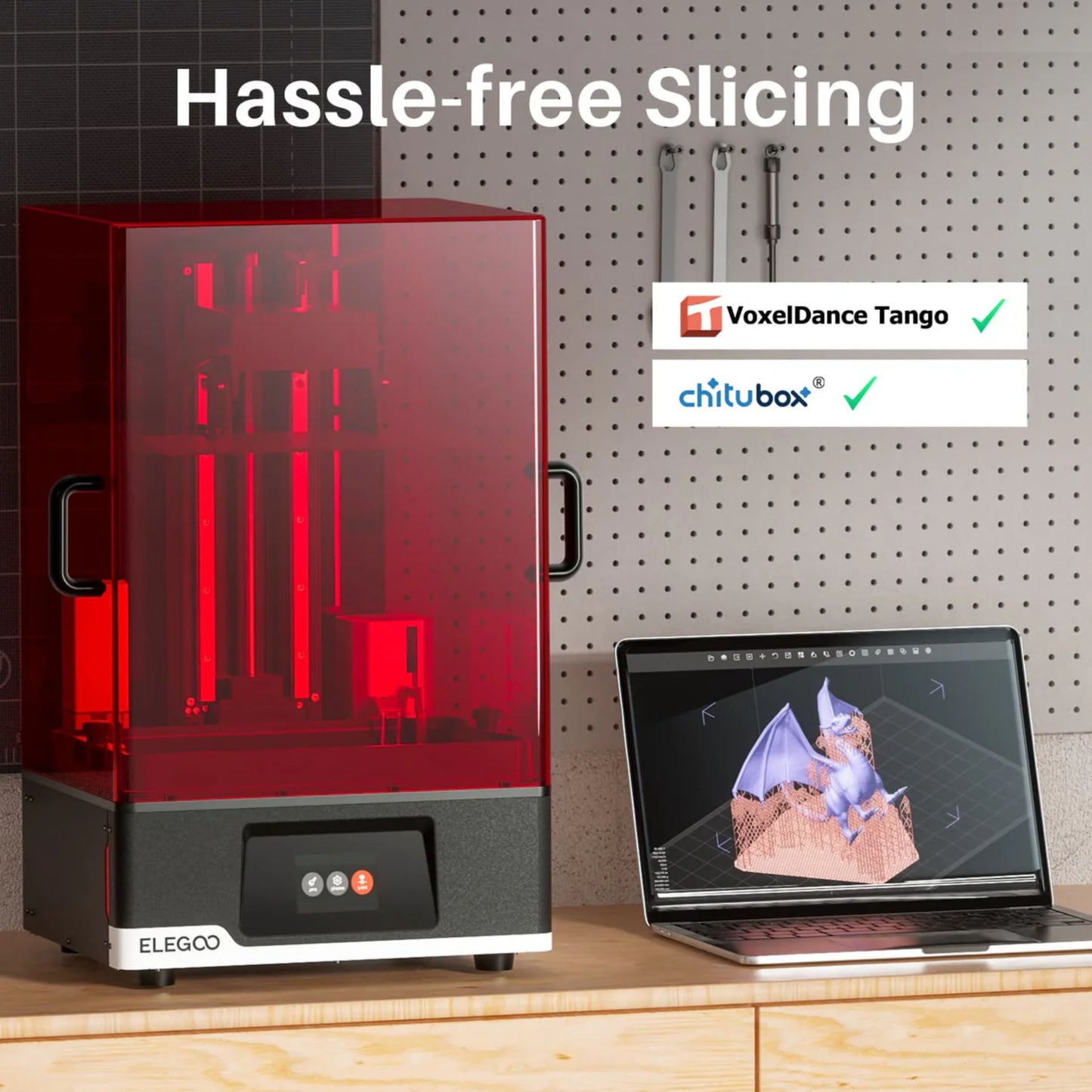 Elegoo Jupiter SE 3D Printer 12.8 inch 6K Mono LCD