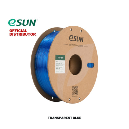 eSUN TPU 95A Transparent / Translucent 3D Printer Filament 1.75mm 1KG