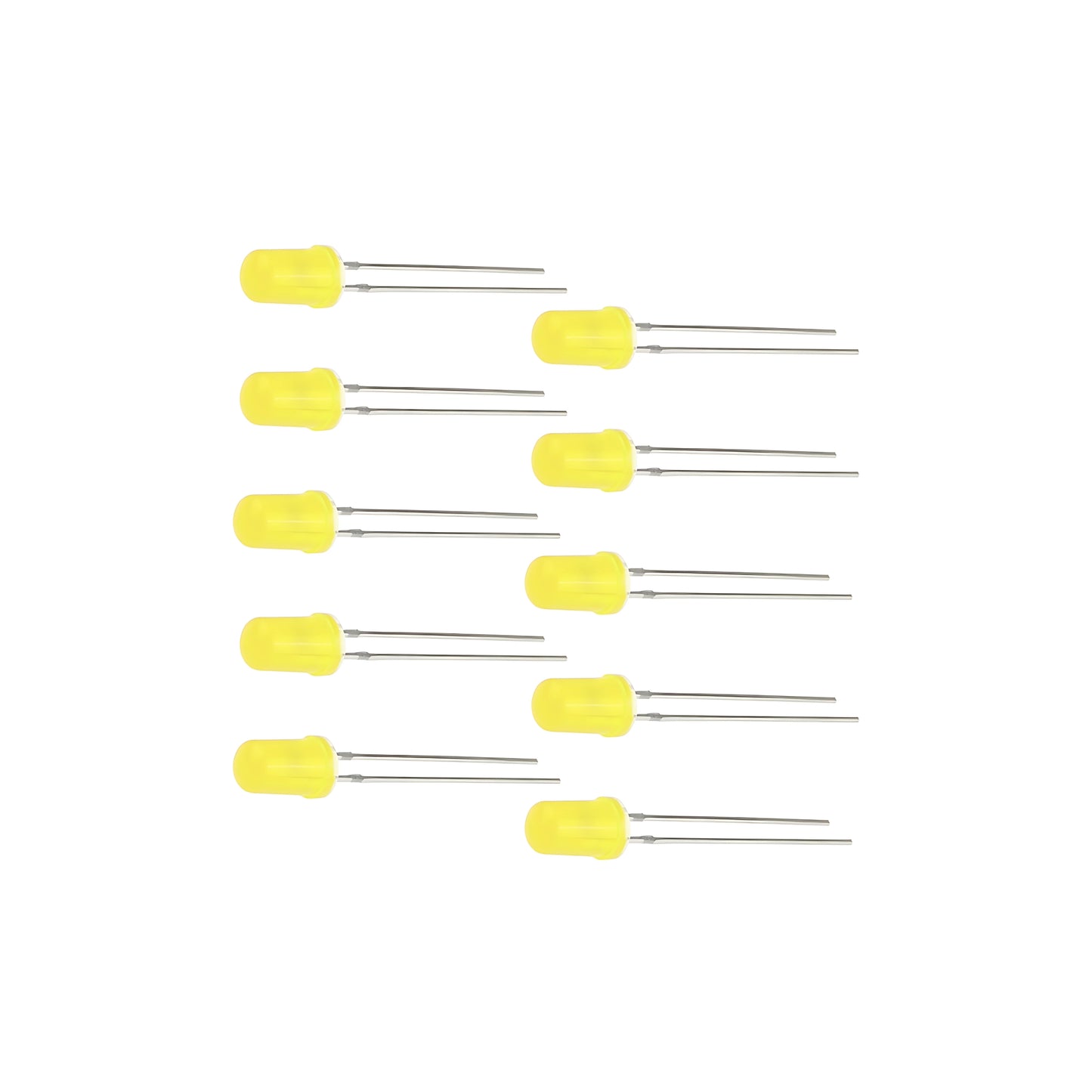 10pcs Yellow LED 5mm